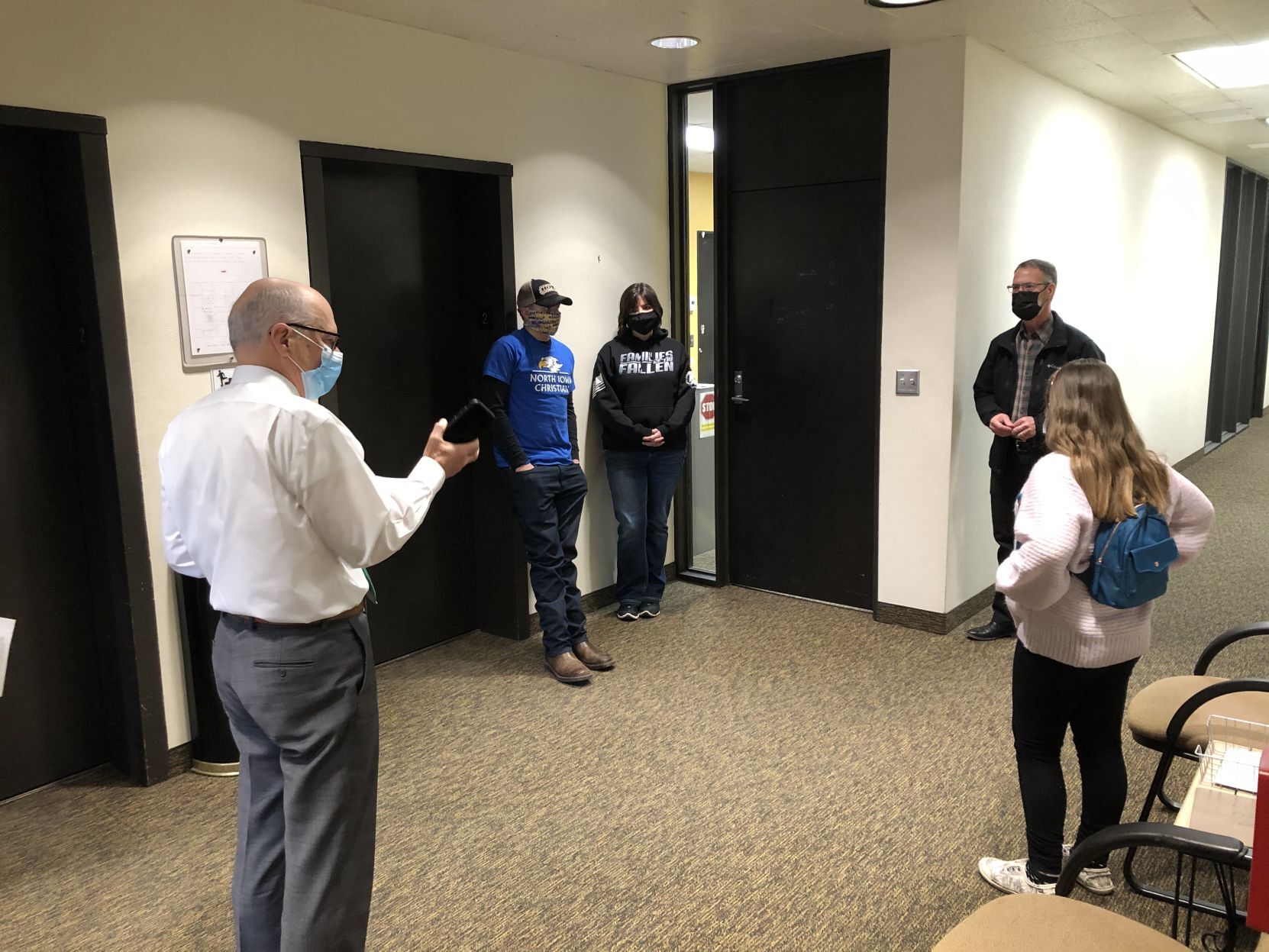 Mason City Mayors for the Day touring